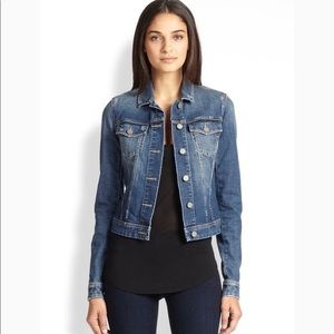 Paige Aveline denim jean jacket xs NWOT